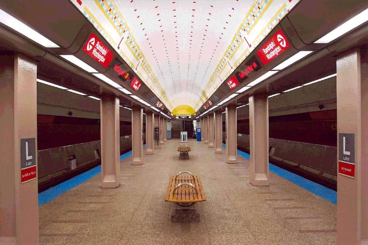 Clark Lasalle subway