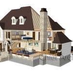 home-design-french-gingerbread